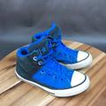 Converse Shoes | Converse Chuck Taylor All Star Axel Blue Black Sneakers Lace Up Youth Size 1 | Color: Blue | Size: 1b