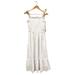 Jessica Simpson Dresses | Jessica Simpson White Eyelet Summer Dress Ruffle Size Xl Brand New With Tags Nwt | Color: White | Size: Xl