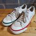 Adidas Shoes | Adidas Mens 10.5 Nizza Pride White Shoes Low Lace Up Rainbow No Insoles | Color: Black/Red/White | Size: 10.5