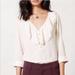 Anthropologie Tops | Anthropologie Hd In Paris Elinor Tapestry Blouse | Color: Cream | Size: 0