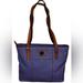 Dooney & Bourke Bags | Dooney & Bourke Lexington Blue Pebbled Leather Tote Shoulder Bag | Color: Blue | Size: Os