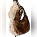 Michael Kors Bags | Michael Kors Brown & Gold Snakeskin Purse - Shoulder Bag | Color: Brown/Gold | Size: Os