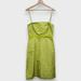 J. Crew Dresses | J. Crew Special Occasion Billy Lime Green Cami 100% Midi Dress Women's Size 6 | Color: Green | Size: 6