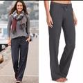 Athleta Pants & Jumpsuits | Athleta Midtown Drawstring Pull On Trouser Pants 0 Gray | Color: Gray | Size: 0