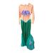 Disney Costumes | Disney Little Mermaid Princess Ariel Costume, Girls Size 4-6 | Color: Green/Purple | Size: 4-6