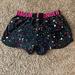 Under Armour Bottoms | Kids Under Armor Shorts, Kids Xl, Black Shorts With Pink, Purple, White | Color: Black/Pink | Size: Xlg