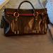 Dooney & Bourke Bags | Leather Satchel | Color: Brown | Size: Os