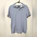 Michael Kors Shirts | Michael Kors Men's Buttonless Striped Polo | Color: Blue/White | Size: M