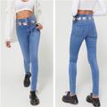 Urban Outfitters Jeans | Bdg Twig High Rise Skinny Jean Jegging Medium Wash Blue Denim Urban Outfitters | Color: Blue | Size: 24