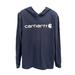 Carhartt Shirts & Tops | Carhartt Blue Sweatshirt Hoodie Boy’s Size 6 | Color: Blue | Size: 6b