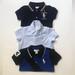 Ralph Lauren Shirts & Tops | Bundle Of Ralph Lauren Baby Boy Polo Shirts And Shortall, Size 9 Months. | Color: Blue | Size: 9mb