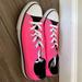 Converse Shoes | Converse Double Tongue All Star Low Top Hot Pink Shoes Size 6 | Color: Pink | Size: 6