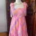 Lilly Pulitzer Dresses | Lilly Pulitzer Pink And Violet Plaid Dress Nwt Size 4 | Color: Pink/Purple | Size: 4