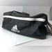 Adidas Bags | Adidas Gym Gear Equipment Duffle Bag Black And White Spell Out Large | Color: Black/White | Size: Os