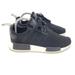 Adidas Shoes | Adidas Nmd R1 Boost Women’s Size 7.5 Running Shoes Core Black Orchid Tint Bd8026 | Color: Black | Size: 7.5