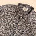 Columbia Shirts | Columbia Men’s Blue Floral Cotton Button Down Short Sleeve | Color: Blue | Size: M