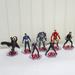 Disney Toys | Disney Marvel Lot Of 7 Characters Figures Cake Topper Toy Approximately 3.5" | Color: Red | Size: Unisex Kids