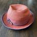 Jessica Simpson Accessories | Cute Jessica Simpson Purple And Pink Paper Panama Hat Woman's One Size | Color: Pink/Purple | Size: One Size