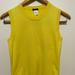 J. Crew Tops | J Crew Crew Next Sleeve Less Top, Size Xs | Color: Gold | Size: Xs