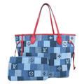 Louis Vuitton Bags | Louis Vuitton M44981 Neverfull Mm Square Patchwork Tote Bag Monogram Women's | Color: Blue | Size: Os