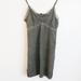 American Eagle Outfitters Dresses | American Eagle - Olive Green Lace Slip Mini Dress | Color: Gray/Green | Size: L