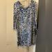 Lilly Pulitzer Dresses | Euc Lilly Pulitzer Dress | Color: Blue/White | Size: L