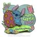 Disney Jewelry | Disney Pin 53310 Stitch Wdw Happy Easter 2007 Butterflies Flowers Egg Le 1500 | Color: Blue/Orange/Red | Size: Os