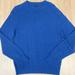 J. Crew Sweaters | J.Crew Henley Sweater Wool/Polyamid Sweater Navy Blue Sz Medium, M | Color: Blue | Size: M