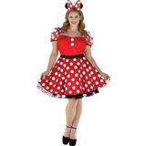 Disney Dresses | Adult Minnie Mouse Plus Size Costume - Disney | Color: Red/White | Size: 1x