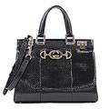 Gucci Bags | Gucci Leather Python Zumi 2way Handbag Shoulder Bag Black | Color: Black | Size: Os