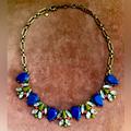 J. Crew Jewelry | J. Crew Vintage Necklace | Color: Blue | Size: Os