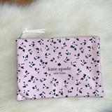 Kate Spade Bags | Kate Spade Floral Canvas Pouch Clutch | Color: Pink | Size: Os