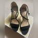 Michael Kors Shoes | *Like New* Michael Kors Simone Mid Sandal (Suede Black) | Color: Black | Size: 5.5