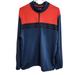 Adidas Jackets & Coats | Adidas Track Windbreaker Climacool Jacket 1/4 Zip Blue & Orange Size Men's L | Color: Blue/Orange | Size: L