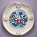 Anthropologie Dining | Anthropologie Francesca Kaye Handpainted Glazed Plate New In Box | Color: Red | Size: Os