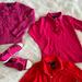 Ralph Lauren Other | Bundle Of Ralph Lauren Sweater, Polo Shirts And Shoes | Color: Pink/Red | Size: 5 & 6