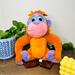 Disney Toys | Disney Jungle Book Baby King Louie Monkey Disney Parks Plush | Color: Orange/Purple | Size: 4.5 Oz.