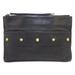 Gucci Bags | Gucci - Clutch Bag 427003 Blackgold Leather Women | Color: Black/Gold/Red | Size: Os