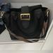 Burberry Bags | Burberry Authentic Black Leather Large Buckle Bag. | Color: Black/Gold | Size: Os