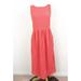 Anthropologie Dresses | Anthropologie Striped Dress, Size S, Pockets! | Color: Orange/Red | Size: S