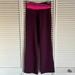 Lululemon Athletica Pants & Jumpsuits | Lululemon Astro Pant (Regular) Plum & Raspberry Stripe Fit Size 4 Rare | Color: Pink/Purple | Size: 4