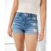 American Eagle Outfitters Shorts | Ae Nwt Super Stretch Curvy Hi-Rise Shortie | Color: Blue | Size: 2