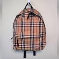 Burberry Bags | Authentic Burberry Plaid Backpack | Color: Black/Tan | Size: Os