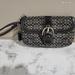 Coach Bags | Coach Wristlet Zipper And Front Bag Coach Monogram | Color: Black/Gray | Size: Os