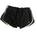 Nike Shorts | Nike Shorts Women Medium Black Fit Dry Running Workout Gym Athletic Logo Casual | Color: Black/White | Size: M