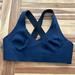 Athleta Intimates & Sleepwear | Athleta Size Small Reversible Sport, Yoga, Lounge Bra, Scuba Material Never Worn | Color: Black/Blue | Size: S