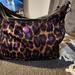 Coach Bags | Authentic Coach Ocelot Purple Print | Color: Black/Purple | Size: Os