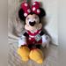 Disney Toys | Disney Minnie Mouse Red Plush Toy 19" Authentic Disney Store Soft Doll New Gift | Color: Black/Red | Size: Osbb