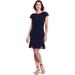 Lilly Pulitzer Dresses | Lilly Pulitzer Harmony Pointelle Anchor True Navy Blue Sweater Dress | Color: Blue | Size: M