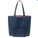 Kate Spade Bags | Kate Spade New York Reversible Leather Bag Tote Blue And Pink W Matching Pouch | Color: Blue/Pink | Size: Os